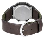 Casio Standard Digital Leather And Cloth Strap Quartz W-220HF-3AV Unisex Watch