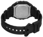 Casio Standard Digital Resin Strap Black Dial Quartz W-218H-1B Men's Watch