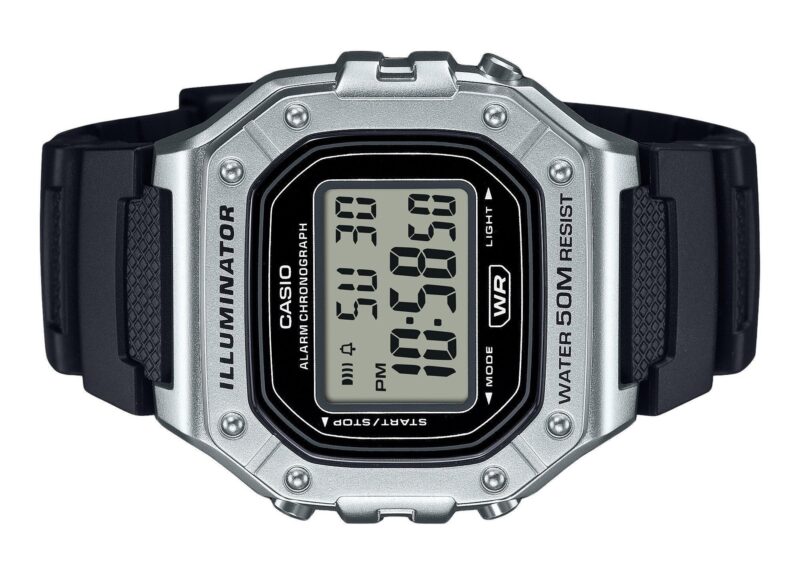 Casio Standard Digital Resin Strap Quartz W-218HM-7AV Men's Watch