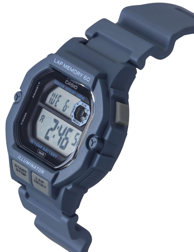 Casio Standard Digital Resin Strap Quartz WS-1400H-2AV 100M Men's Watch