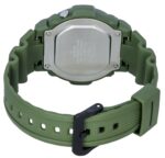 Casio Standard Illuminator Digital Green Resin Strap Quartz W-219HC-3B Men's Watch