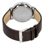 Skagen Signatur Leather Strap Multifunction Grey Dial Quartz SKW6941 Men's Watch