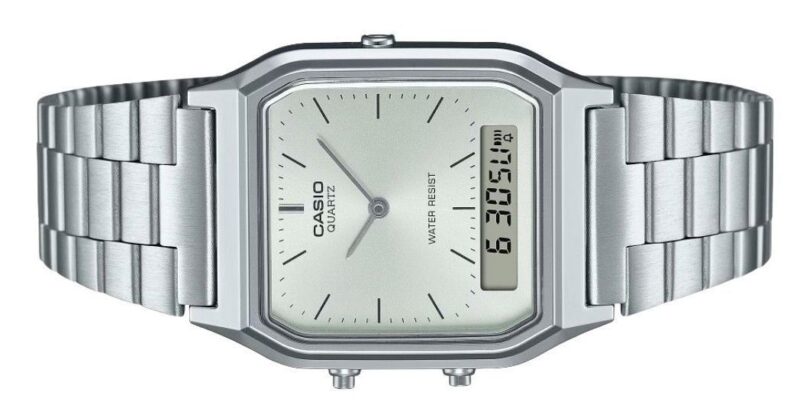 Casio Vintage Analog Digital Quartz AQ-230A-7A Unisex Watch