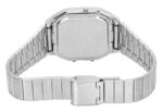 Casio Vintage Analog Digital Stainless Steel Silver Dial Quartz AQ-240E-7A Unisex Watch