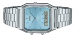 Casio Vintage Analog Digital Turquoise Blue Dial Quartz AQ-230A-2A1 Unisex Watch