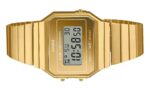Casio Vintage Digital Gold Stainless Steel Quartz A700WEVG-9A Unisex Watch