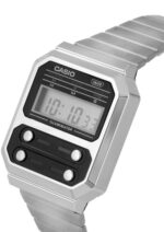 Casio Vintage Digital Stainless Steel A100WE-1A A100WE-1 Men's Watch