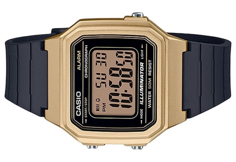 Casio Youth Digital Blue Resin Strap Quartz W-217HM-9AV Men's Watch