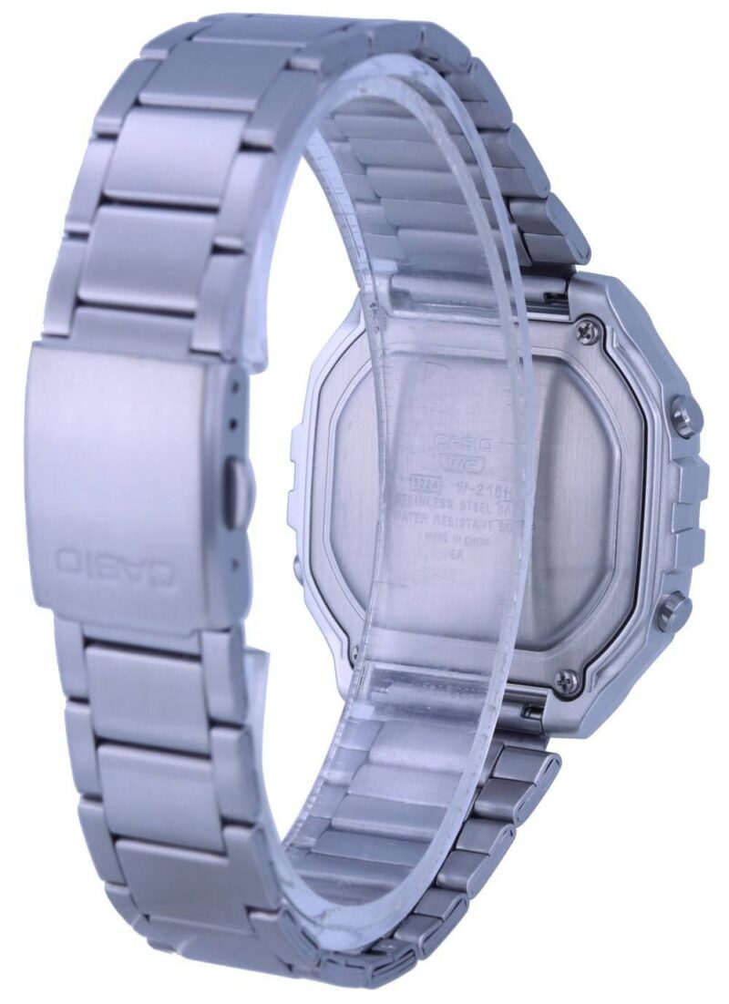 Casio Youth Digital Stainless Steel Quartz W-218HD-1A Men's Watch