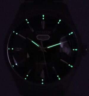 Citizen C7 Series Stainless Steel Black Dial Automatic NH8391-51E Men's Watch