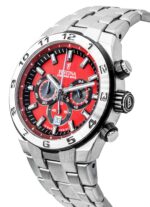 Festina Chrono Bike Chronograph Stainless Steel Red Dial Quartz F20670-5 100M Men's Watch
