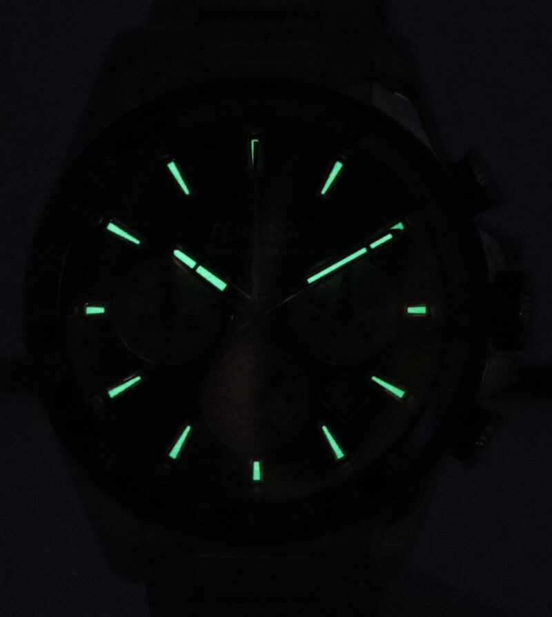 Festina Timeless Chronograph Stainless Steel Blue Dial F20560-2 F205602 100M Men's Watch