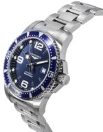 Longines Hydroconquest Stainless Steel Sunray Blue Dial Automatic Diver's L3.781.4.96.6 300M Men's Watch