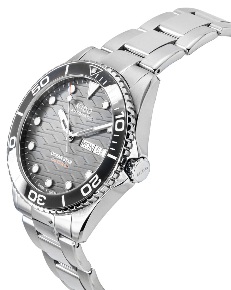 Mido Ocean Star 200C Stainless Steel Grey Dial Automatic Diver's M042.430.11.081.00 200M Men's Watch