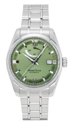 Orient Star Contemporary Stainless Steel Green Dial Automatic RE-AU0107E 100M Men's Watch
