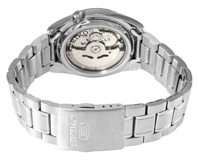 Seiko 5 Automatic Silver Dial SNKL51 SNKL51K1 SNKL51K Men's Watch