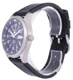 Seiko 5 Sports Automatic Black Leather SNZG11K1-var-LS8 100M Men's Watch