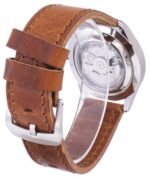 Seiko 5 Sports Automatic Brown Leather SNZG11K1-var-LS9 100M Men's Watch