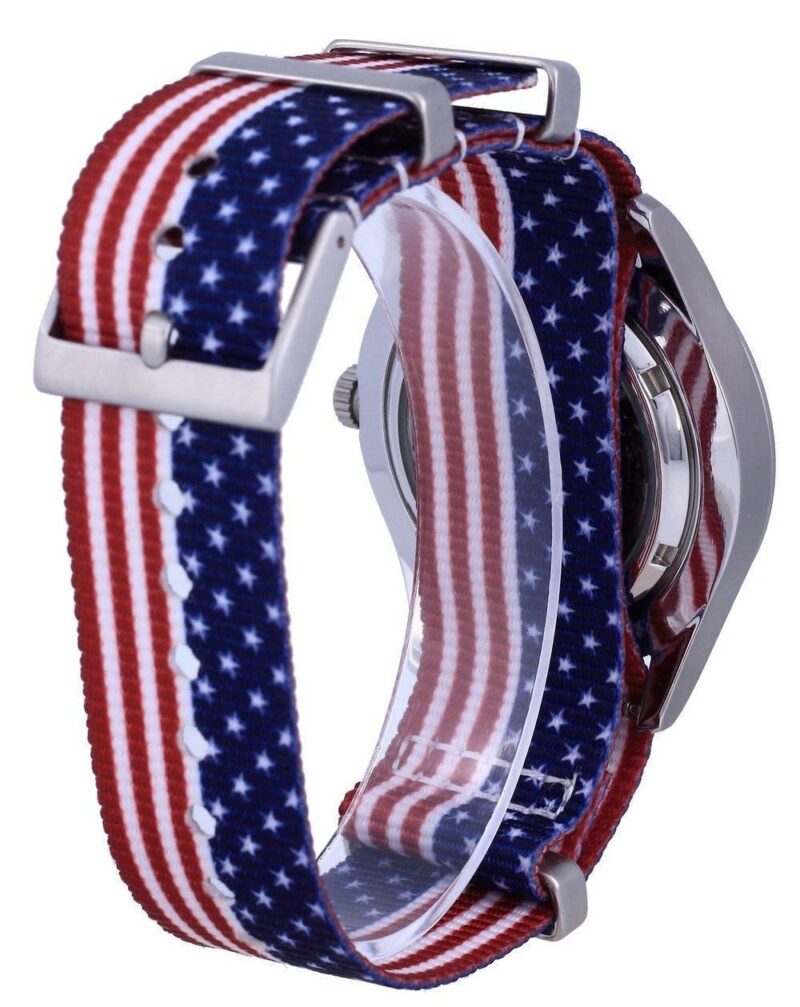 Seiko 5 Sports Automatic Polyester SNZG11J1-var-NATO27 100M Men's Watch