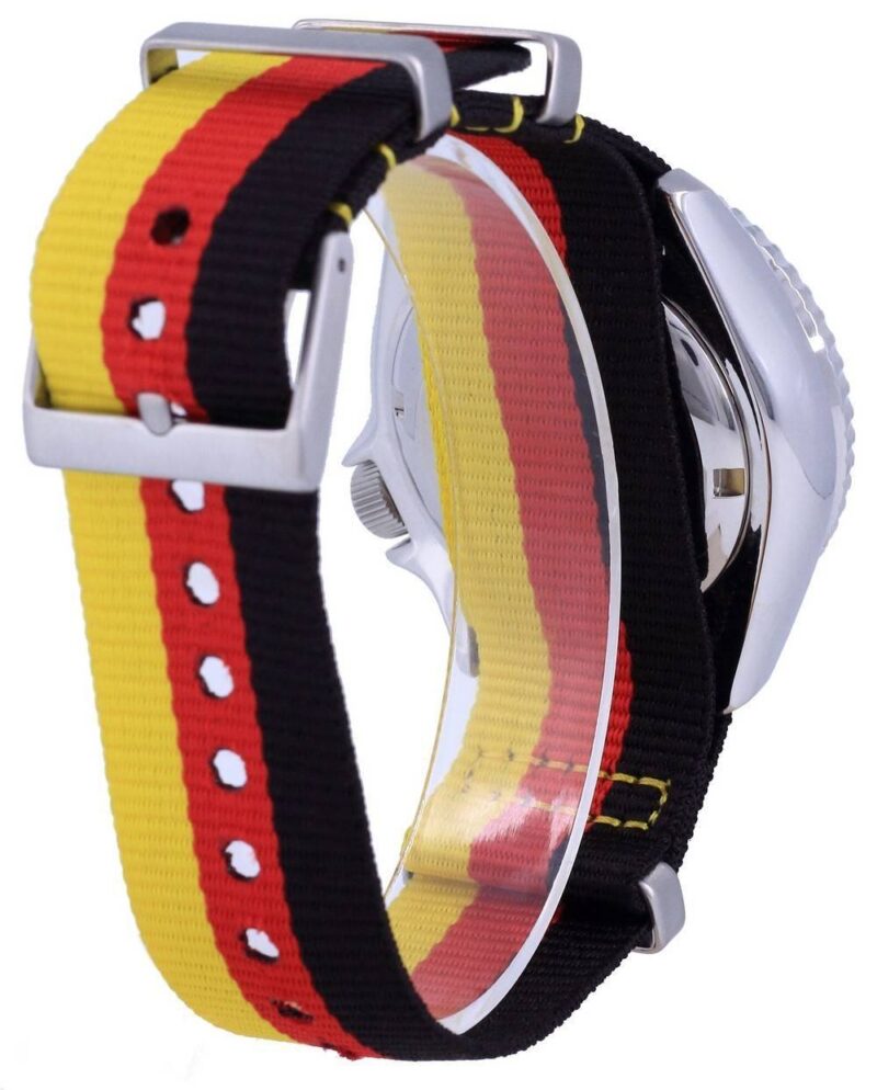 Seiko 5 Sports Automatic Polyester SNZG11K1-var-NATO24 100M Men's Watch