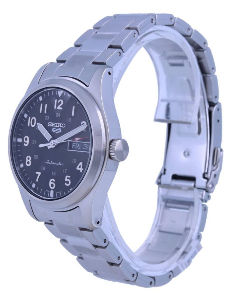 Seiko 5 Sports Field Black Dial Automatic SRPG27 SRPG27K1 SRPG27K 100M Men's Watch