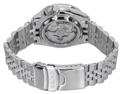 Seiko 5 Sports SKX GMT Stainless Steel White Dial Automatic SSK033K1 100M Men's Watch