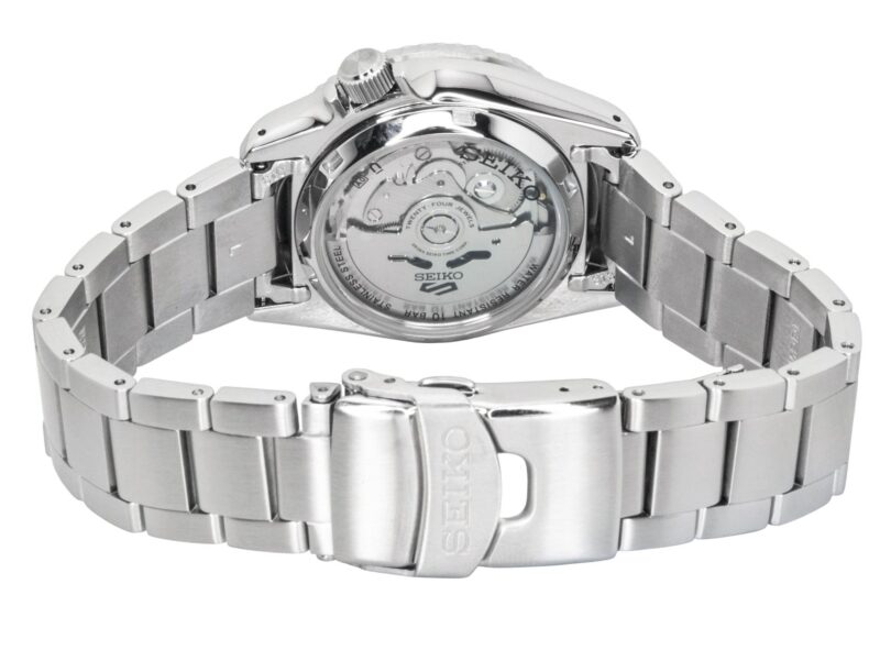 Seiko 5 Sports SKX Street Denim Stainless Steel Blue Dial Automatic SRPL77K1 100M Men's Watch