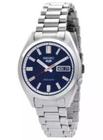 Seiko 5 Sports SNXS Series Stainless Steel Rinse Blue Dial Automatic SRPK87K1 100M Men's watch