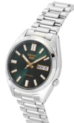 Seiko 5 Sports SNXS Stainless Steel Green Dial Automatic SRPL57K1 100M Men's Watch