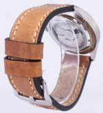 Seiko 5 Sports SNZG11J1-var-LS17 Automatic Brown Leather Strap Men's Watch