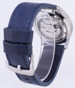 Seiko 5 Sports SNZG11K1-var-LS13 Automatic Dark Blue Leather Strap Men's Watch