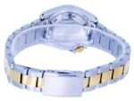 Seiko 5 Sports Two Tone Stainless Steel White Dial Automatic SRE004 SRE004K1 SRE004K 100M Women's Watch