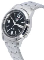 Seiko 5 Stainless Steel Black Dial Automatic SNKE63 SNKE63J1 SNKE63J Men's Watch
