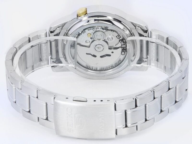 Seiko 5 Stainless Steel Green Dial Automatic SNKK19 SNKK19J1 SNKK19J Men's Watch