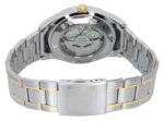 Seiko 5 Two Tone Stainless Steel White Arabic Dial Automatic SNKP22 SNKP22J1 SNKP22J Men's Watch