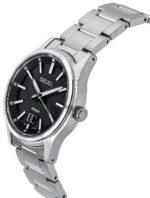 Seiko Analog Stainless Steel Black Dial Quartz SUR535P1 100M Men's Watch