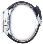 Seiko Automatic Diver's Black Leather SKX009J1-var-LS10 200M Men's Watch