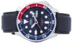 Seiko Automatic Diver's Black Leather SKX009J1-var-LS10 200M Men's Watch