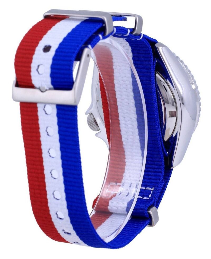 Seiko Automatic Diver's Polyester Japan Made SKX009J1-var-NATO25 200M Men's Watch