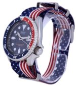 Seiko Automatic Diver's Polyester Japan Made SKX009J1-var-NATO27 200M Men's Watch