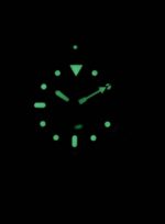 Seiko Automatic SKX009J1-var-LS13 Diver's 200M Dark Blue Leather Strap Men's Watch