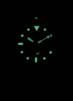 Seiko Automatic SKX009J1-var-LS14 Diver's 200M Japan Made Black Leather Strap Men's Watch