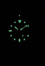 Seiko Automatic SKX009K1-var-LS15 Diver's 200M Dark Blue Leather Strap Men's Watch