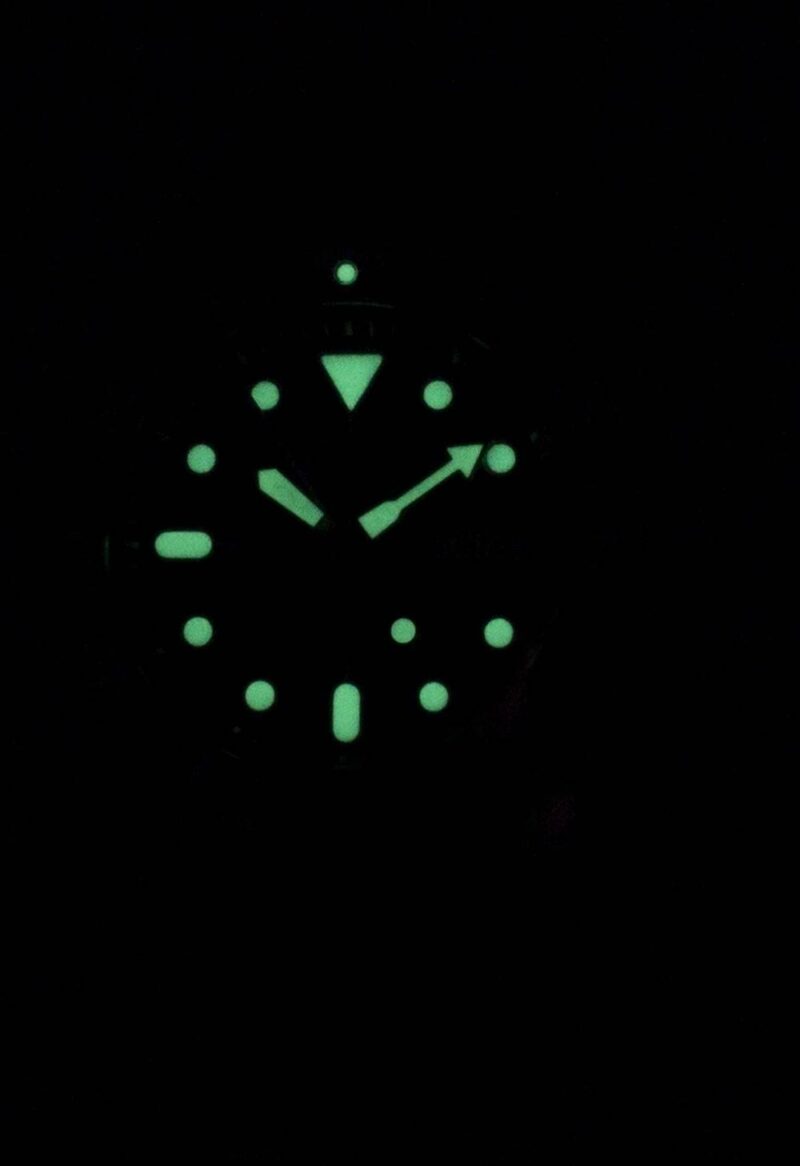 Seiko Automatic SKX009K1-var-LS15 Diver's 200M Dark Blue Leather Strap Men's Watch