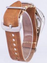 Seiko Automatic SKX009K1-var-LS18 Diver's 200M Brown Leather Strap Men's Watch