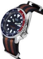 Seiko Blue Dial Automatic Diver's SKX009J1-var-NATO22 200M Men's Watch