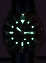 Seiko Blue Dial Automatic Diver's SKX009K1-var-NATO20 200M Men's Watch