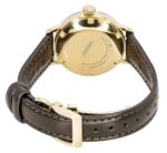 Seiko Presage Cocktail Diamond Accents Leather Strap Automatic SRE020J1 Women's Watch