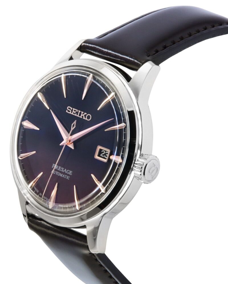 Seiko Presage Cocktail Time Purple Sunset Star Bar Limited Edition Multicolor Dial Automatic SRPK75J1 Men's Watch