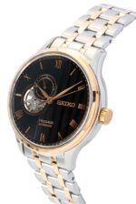 Seiko Presage Japanese Garden Two Tone Stainless Steel Brown Dial Automatic SSA466J1 Men's Watch